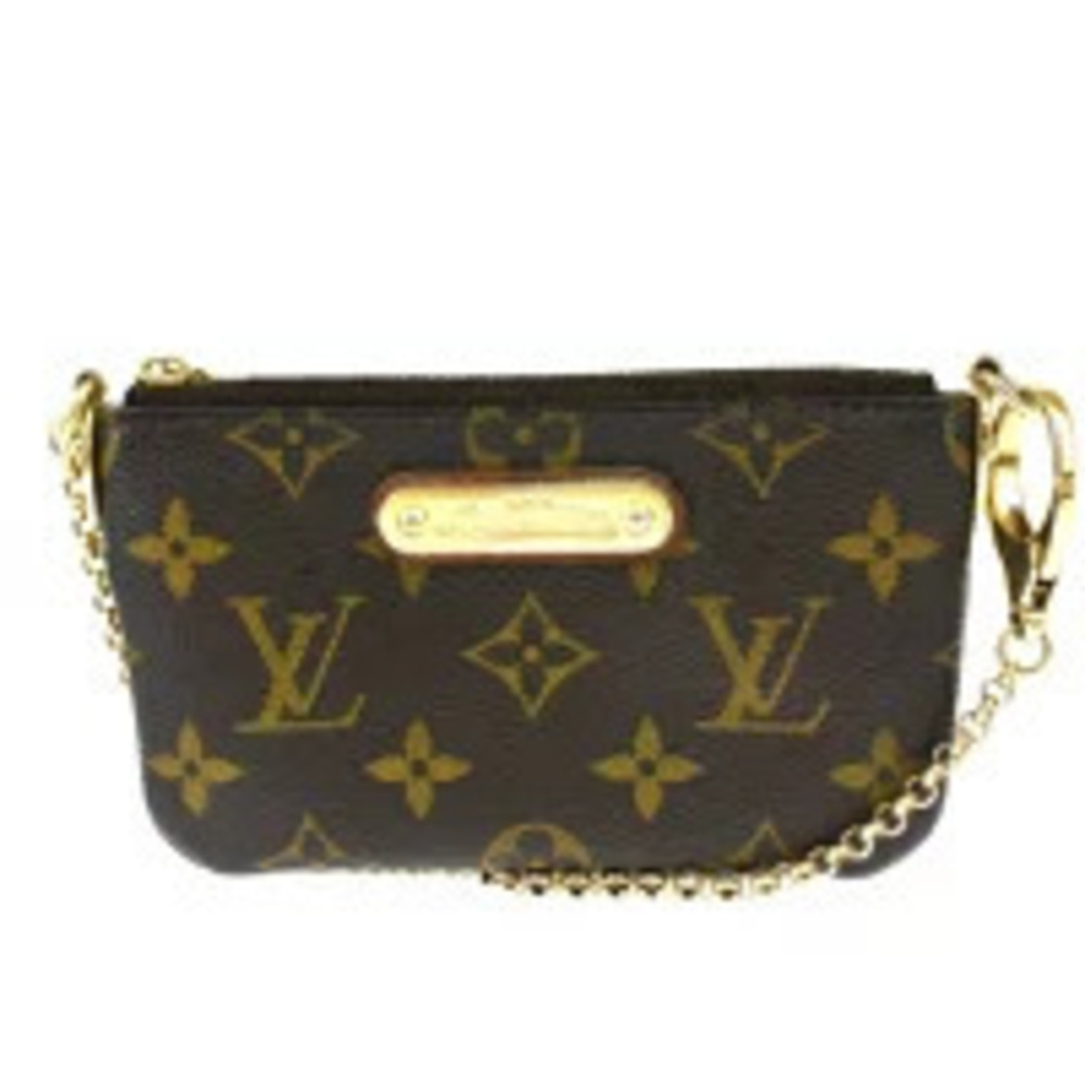 Louis Vuitton Pochette Mira Accessory Pouch Clutch Handbag Monogram Leather